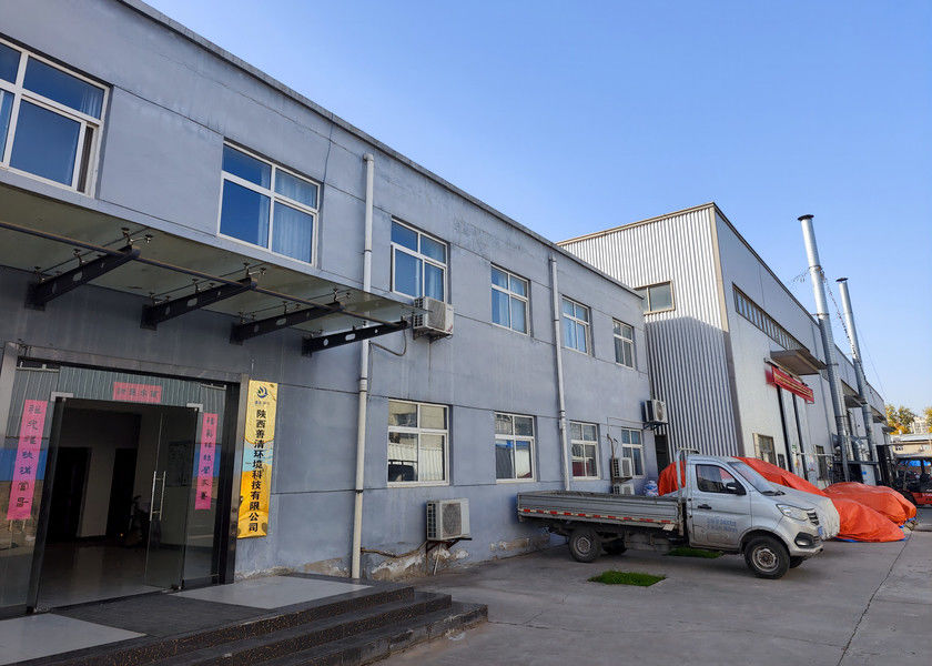 Shaanxi Shanqing Environmental Technology Co., Ltd. dây chuyền sản xuất của nhà sản xuất